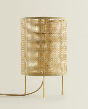 RATTAN LAMP