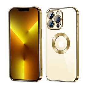 Chrome iPhone Case with Camera Protector