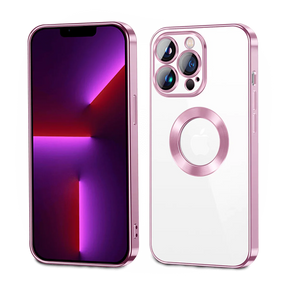 Chrome iPhone Case with Camera Protector