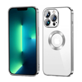 Chrome iPhone Case with Camera Protector