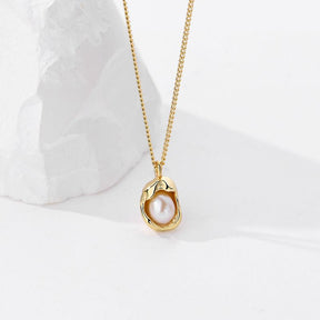 Pearl Necklace Female Niche Design Sense 925 Sterling Silver