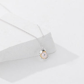 Pearl Necklace Female Niche Design Sense 925 Sterling Silver